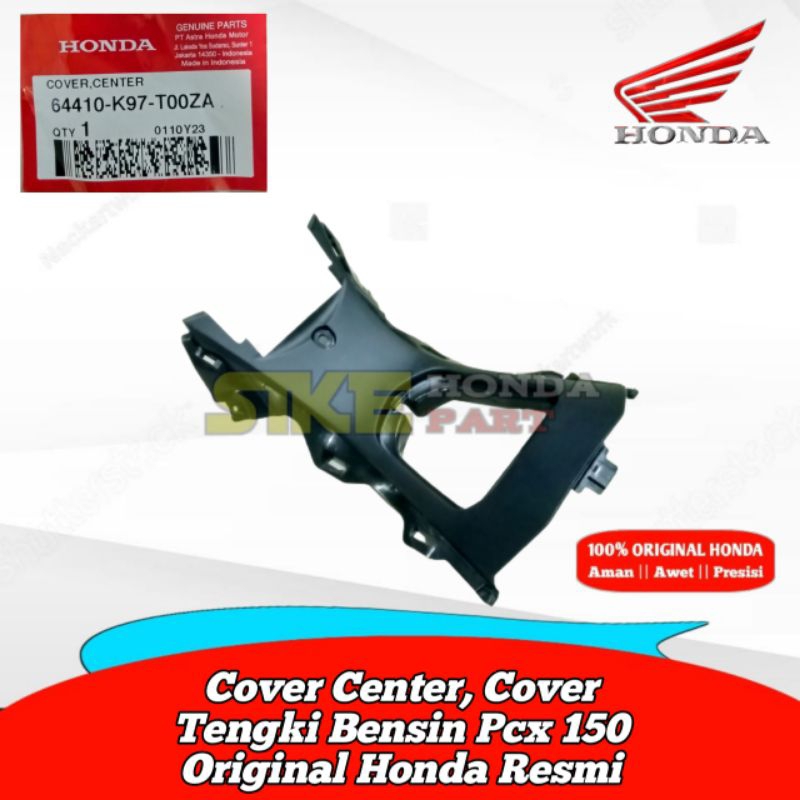64410-K97-T00ZA ฝาครอบศูนย์ถังเบนซิน Pcx 150 2018 - 2020 Original Honda Official
