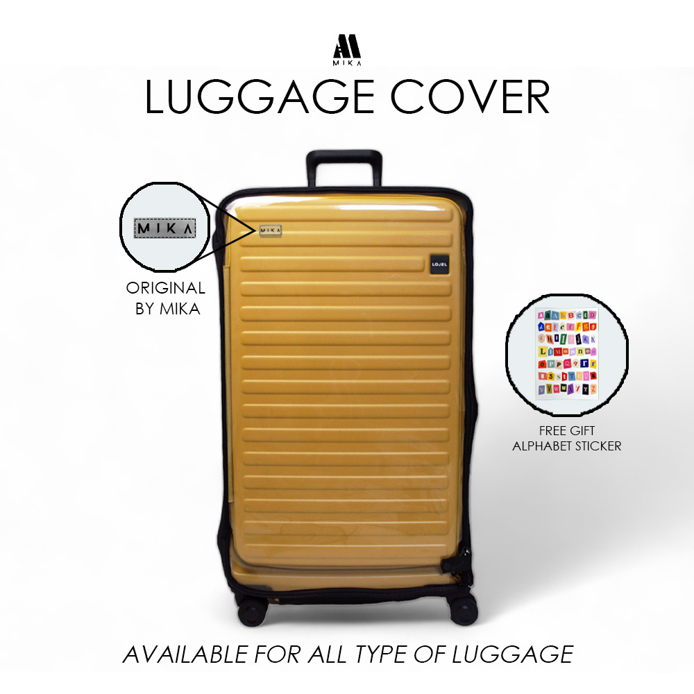 มิก้า | ฝาครอบกระเป๋าเดินทางฝาครอบป้องกัน SUITcase TRANSPARENT EXPAND COMBINATION OF SUITcase CABIN 