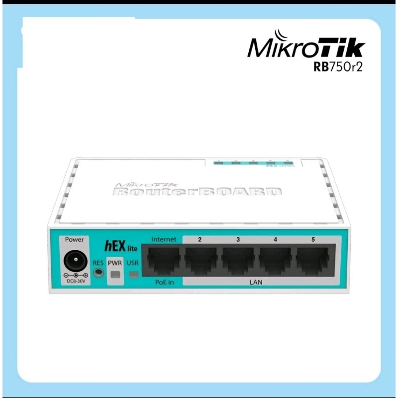 Mikrotik Rb750r2 Hexlite วินาทีเหมือนใหม่