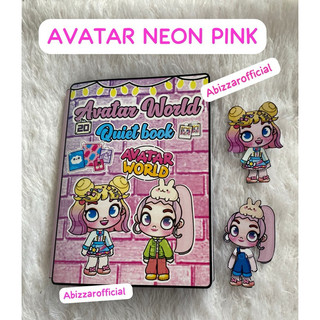 TOCA AVATAR NEON PINK WORLD QUIET BOOK MY BUSY CANDY HOME MAINAN EDUKASI ANAK