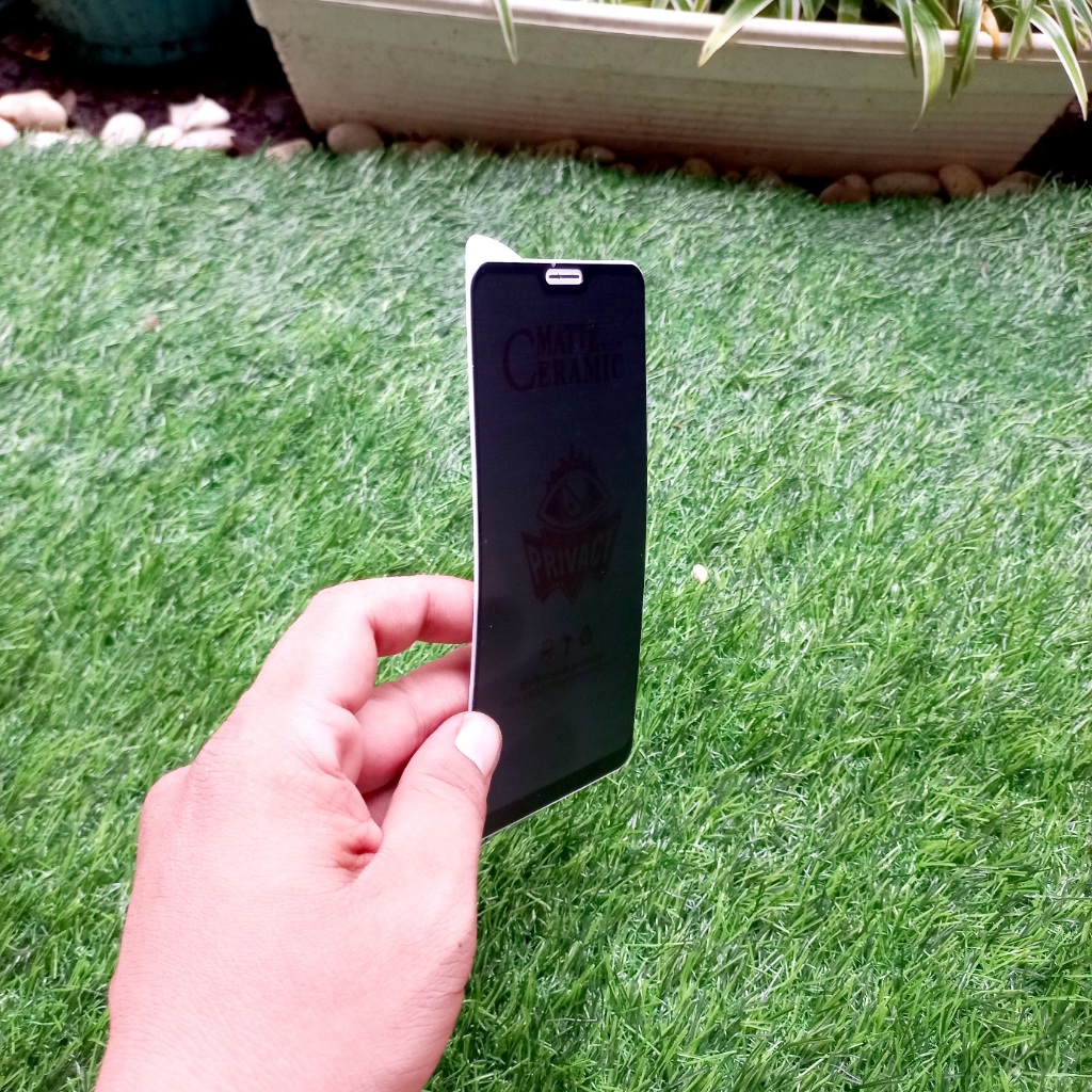 Anti-Scratch Spy Asus X01BDA X01BD Asus ZB631KL กระจกนิรภัยเซรามิคความเป็นส่วนตัว Dark Tg ป้องกันหน้