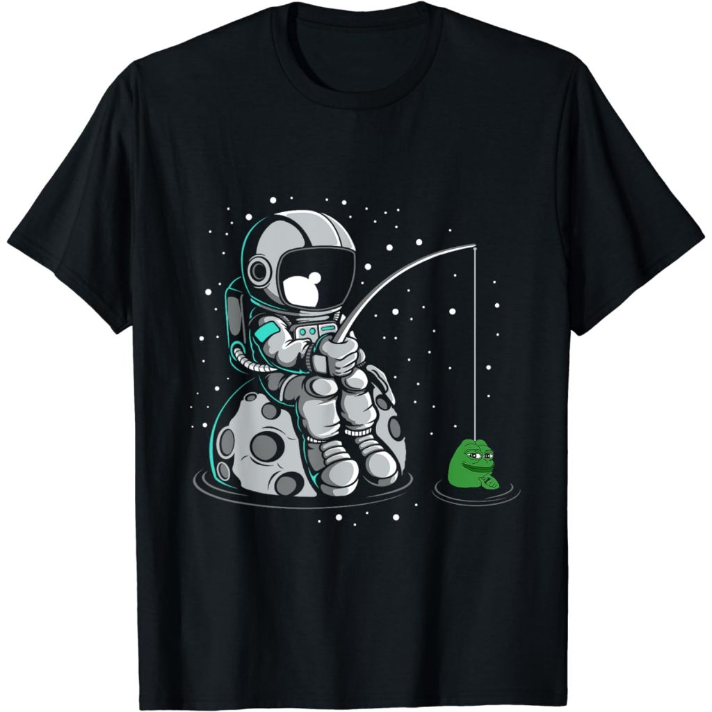 เสื้อยืด distro สําหรับผู้ใหญ่ Crypto Pepe Design สําหรับ Pepe Crypto และ Pepe Coin เสื้อยืด