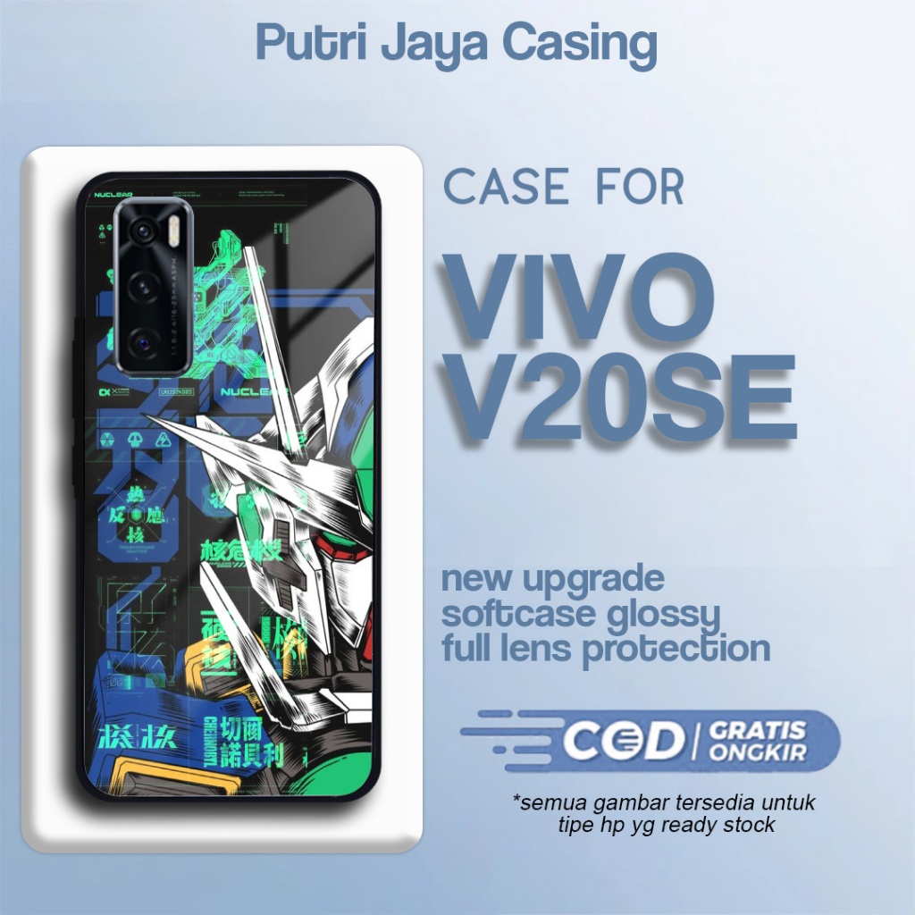 เคส Vivo V20 SE ล่าสุด Robot01 เคส V20 SE Hardcase Softcase Glossy Princess Case