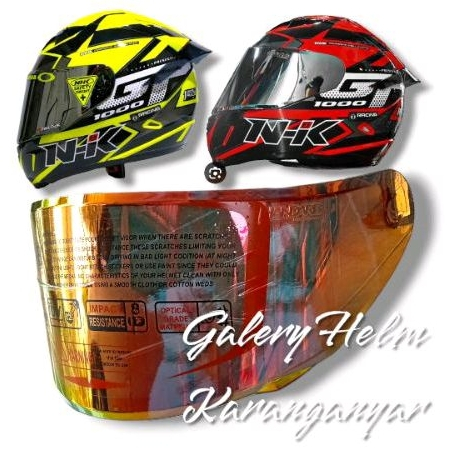 (HNDGP) NHK GP1000 กระจกกระบังหน้าแบนตลอดหมวกกันน็อค NHK GP 1000