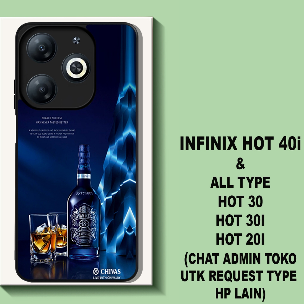 COD67/Softcase glossy shine INFINIX HOT 40i และ ALL TYPE SMARTPHONE/ANDROID/hot 30 30i 20i 20 10 pla