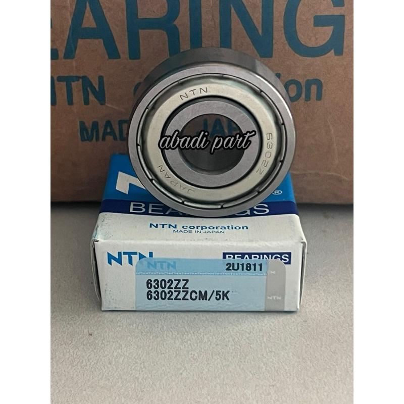 BEARING 6302 ZZ NTN LAHER 6302ZZ NTN