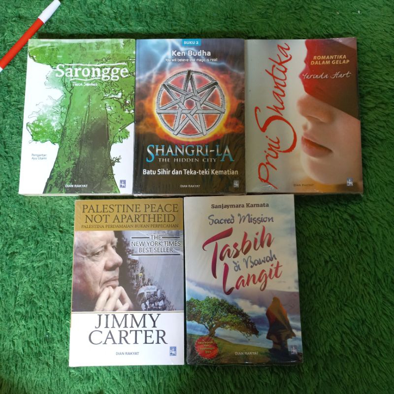 ต้นฉบับ TEENAGE NOVEL BOOK HISTORY OF SHANGRI-LA SHANGRILA PRINI SHANTIKA TASBIH ภายใต้ SKY PALESTIN