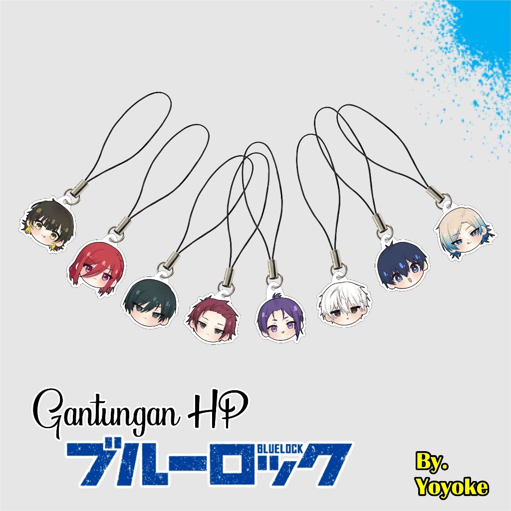 GANTUNGAN KAISER ISAGI BROA RIN BLUE LOCK เครื่องแขวน HP