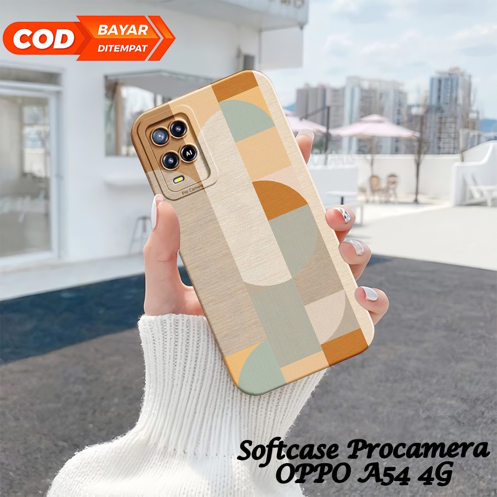 เคส HP Oppo A54 - เคส Oppo A54 Softcase - เคสแฟชั่น - เคส Oppo A54 - Pro Camera Softcase - Tpu - เคส
