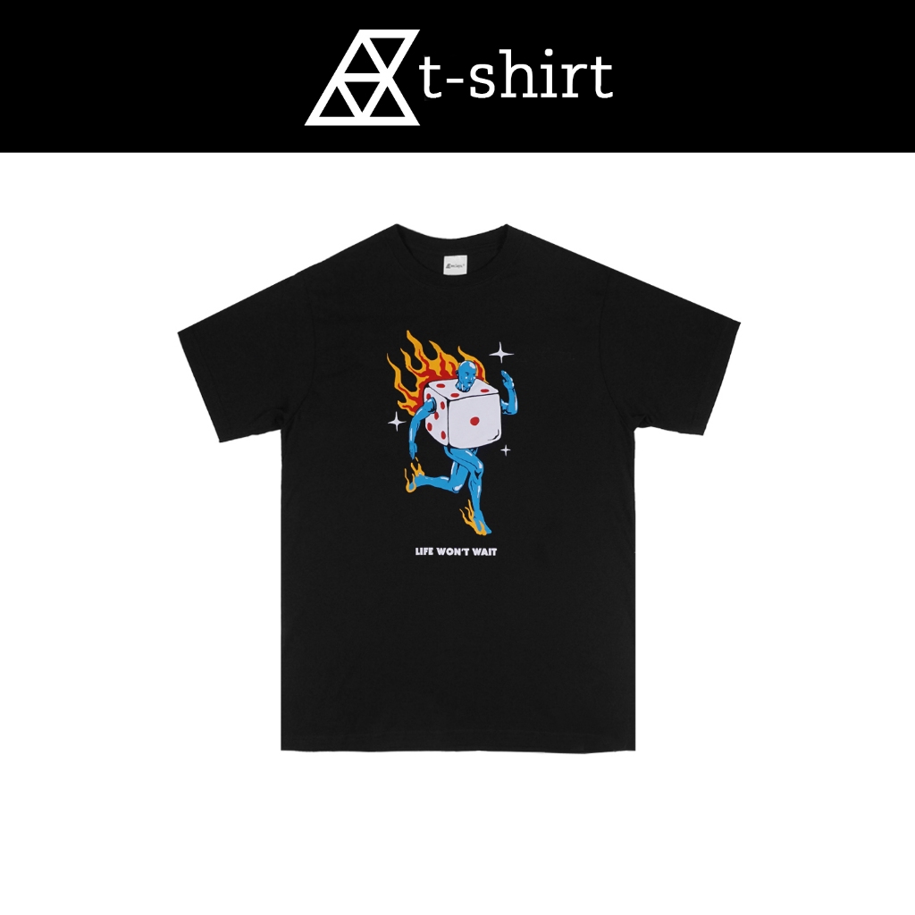 เสื้อยืด Reclays Dice Black