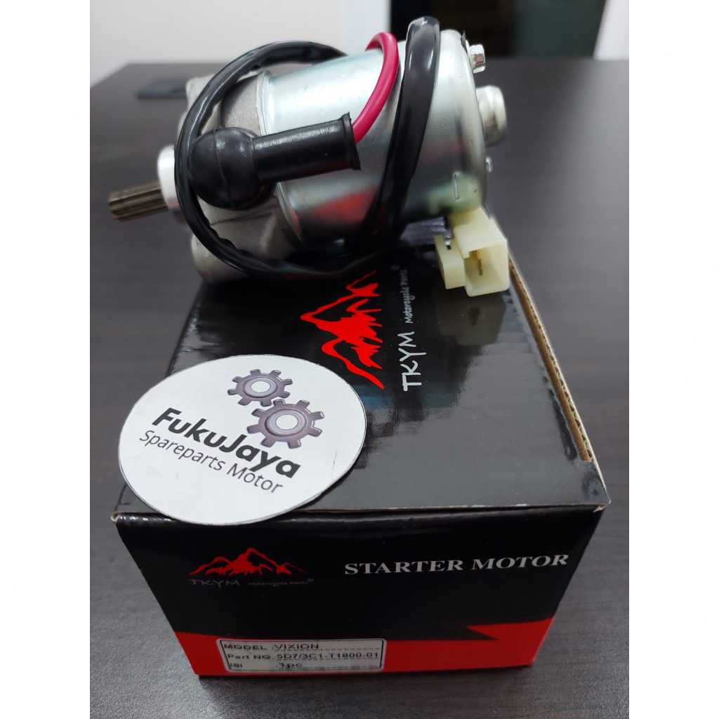 Takayama Dynamo Starter Assy Motor + สาย Yamaha Vixion07 2007 - R15 - Jupiter MX N13 New 2013 - MX K