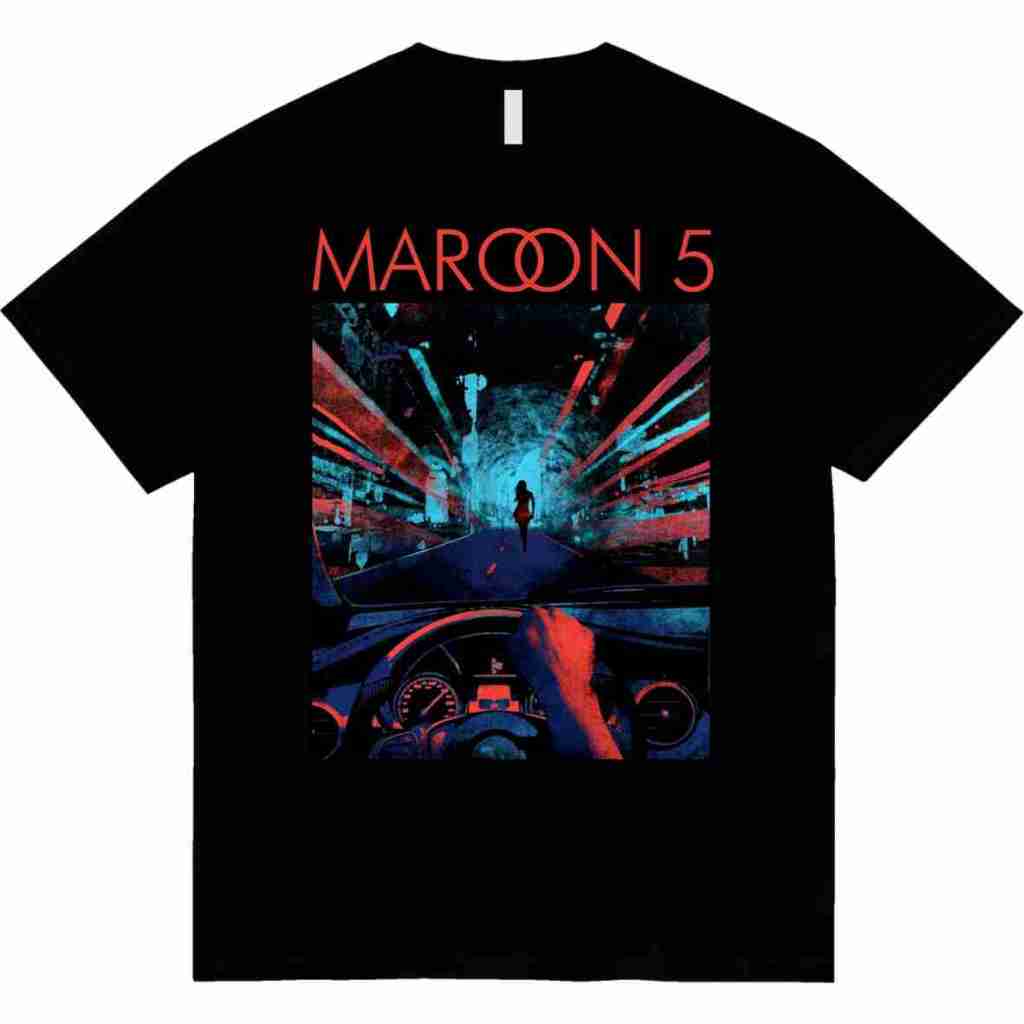 เสื้อยืดเพลงพรีเมี่ยม เสื้อยืดวง MAROON 5