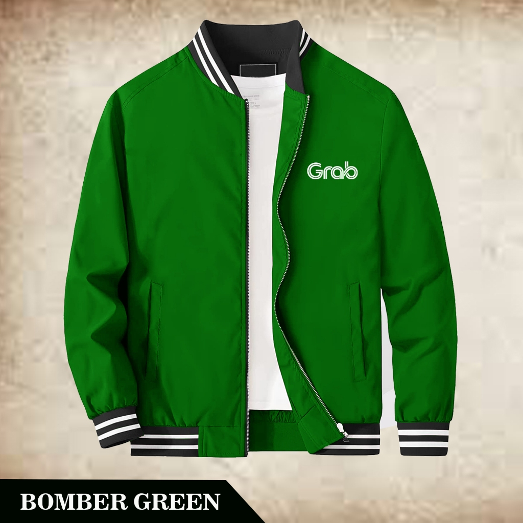 เสื้อแจ็กเก็ตบอมเบอร์ เบสบอล Jakey Grab Original Bomber กันน้ํา สําหรับผู้ชาย