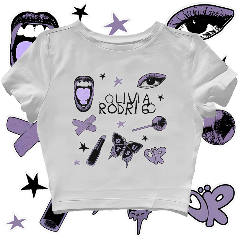 OLIVIA RODRIGO GUTS เสื้อครอปสีม่วง | GRUNGE GRUNGE GRUNGE GRUNGE GRUNGE GRUNGE GRUNGE | เสื้อครอปสี