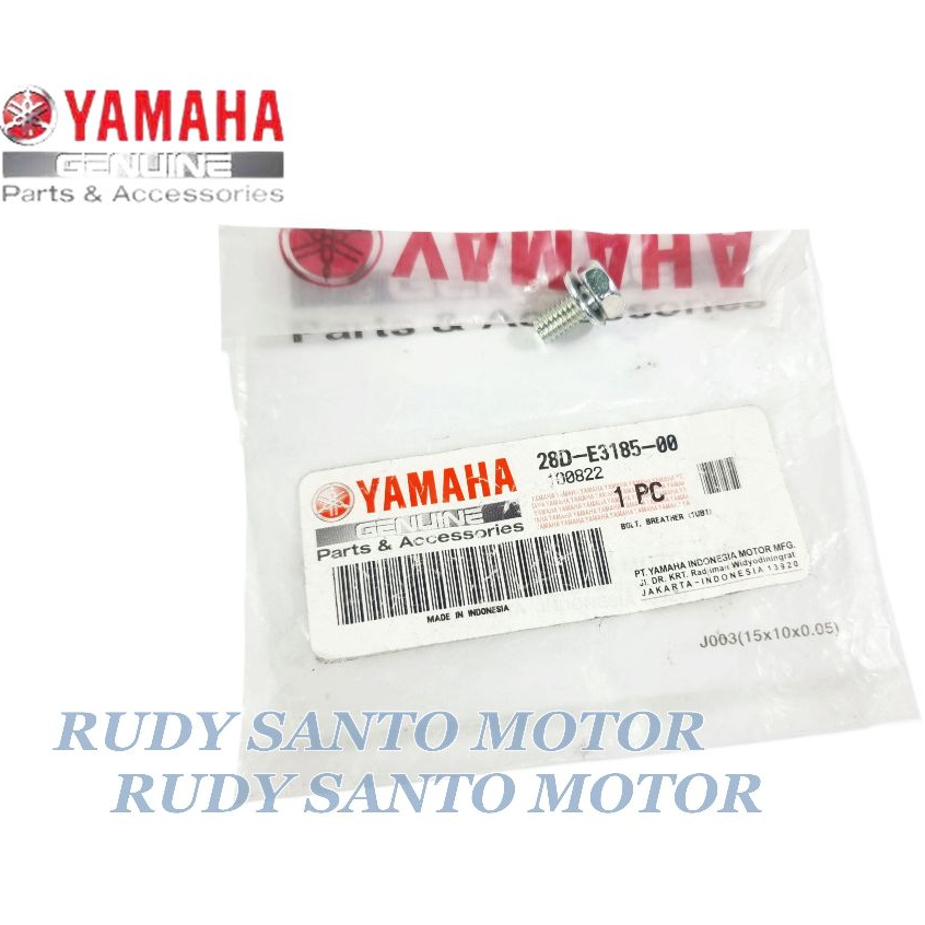 Bolt breather Bolt หมวกนอกรีตจับเวลาใน nouvo mio lama sporty smile soul fino คาร์บูเรเตอร์ 28D-E3185-00 ori ygp