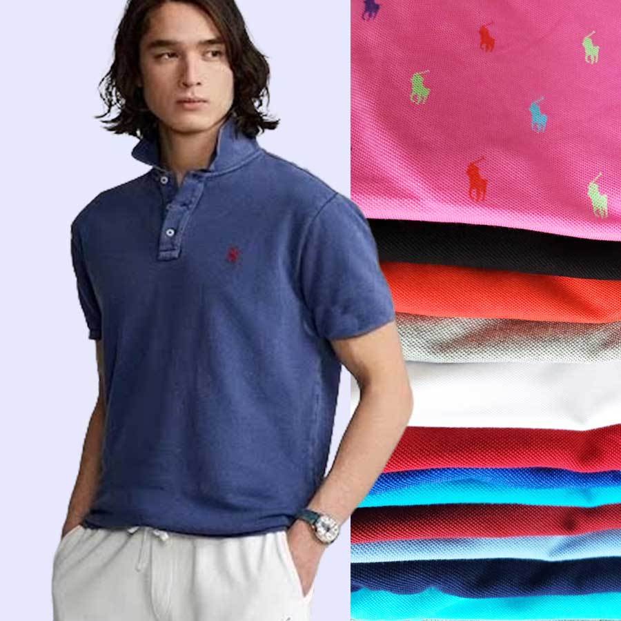Prl807 เสื้อโปโล CLASSICFIT สําหรับผู้ชาย