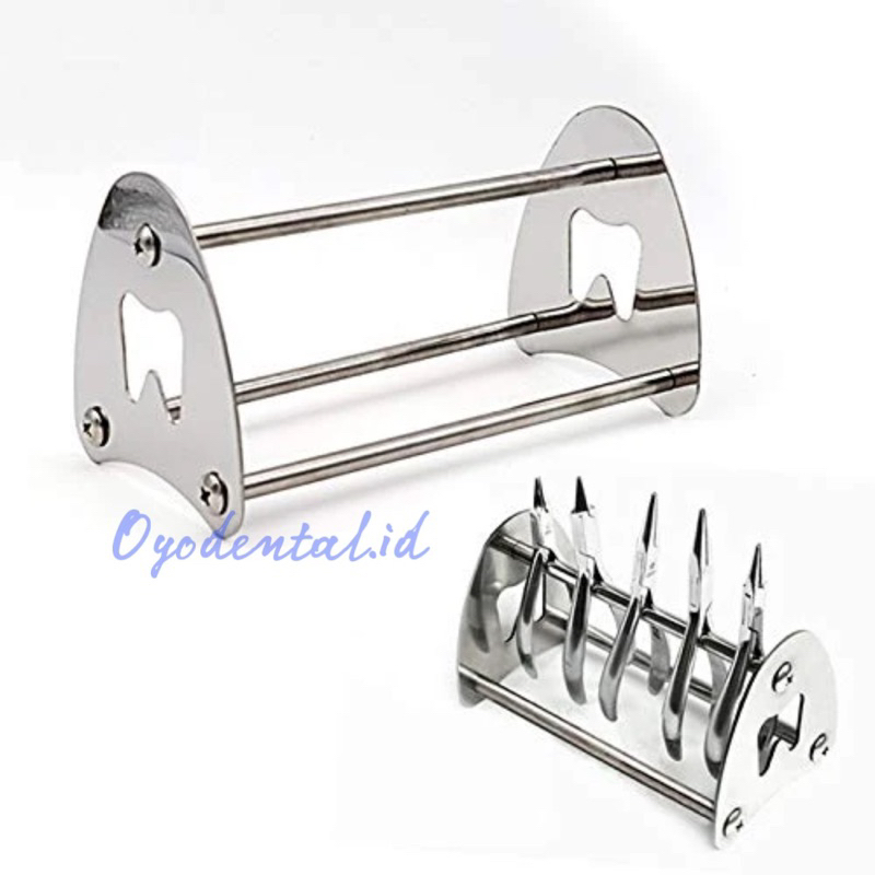 Dental Ortho Pliers Storage Rack / ชั้นวางคีมทันตกรรมสแตนเลส