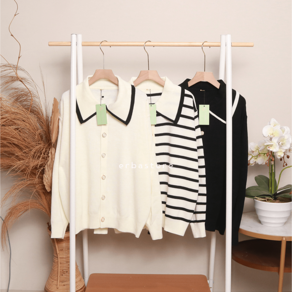 Premium KNIT CARDIGAN COLLAR By ERBA/KOREAN STYLE CARDIGAN/KOREAN CARDIGAN/KNIT CARDIGAN/PREMIUM KNI