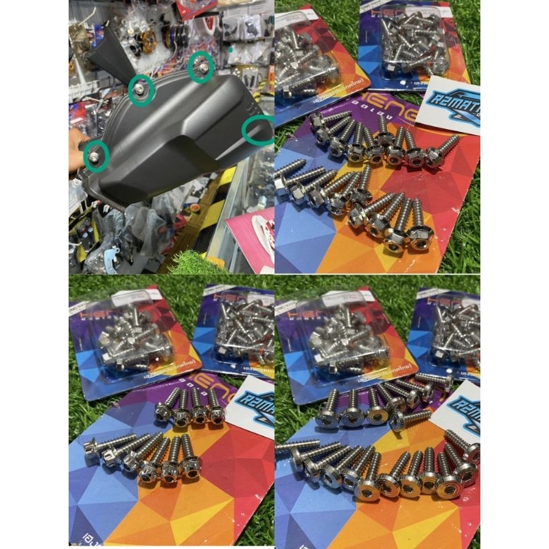 Baud filterbox filter Probolt 2 คีย์ HENG ORIGINAL pnp all HONDA YAMAHA ETC.