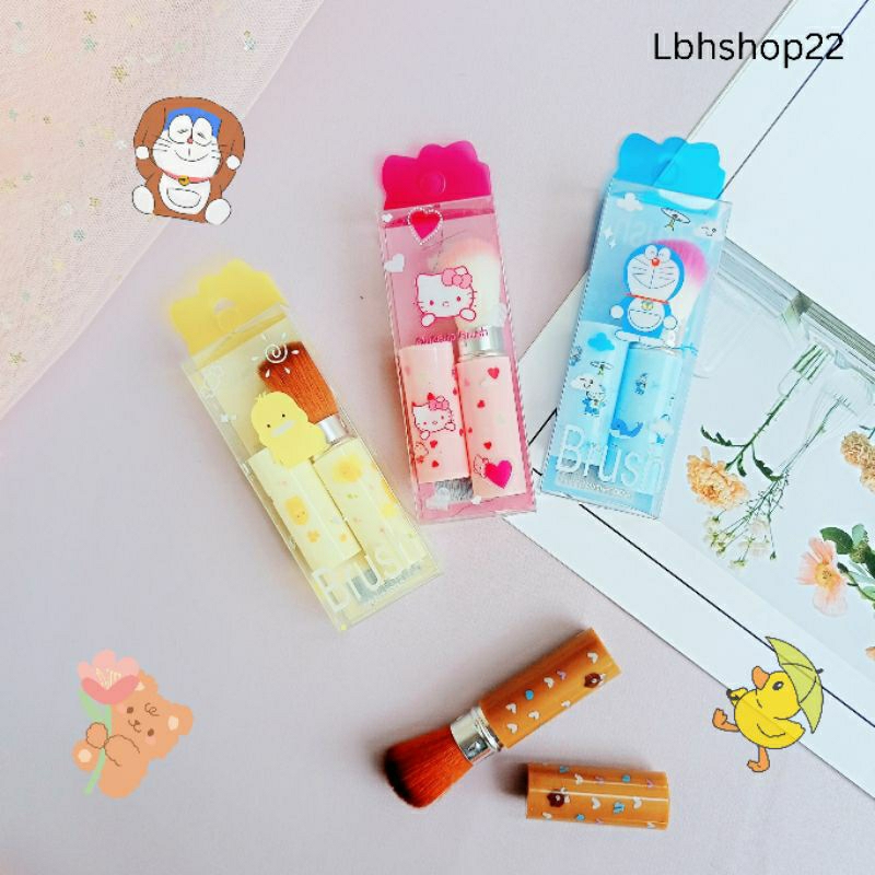 LBH Small Blush on Tube Brush / Tube Brush / Mini Blush on Brush / Make up Brush