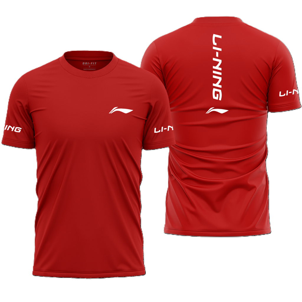 ที่ดีที่สุด BADMINTON CLOTHES DRY FIT CLOTHES GYM FITNESSES SPORTS เสื้อยืดสําหรับผู้ชายและผู้หญิงวิ