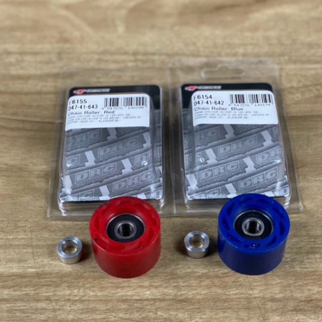 DRC CHAIN ROLLER UPPER LOWER ROLL RANTE 36.4mm - น้ําเงิน แดง