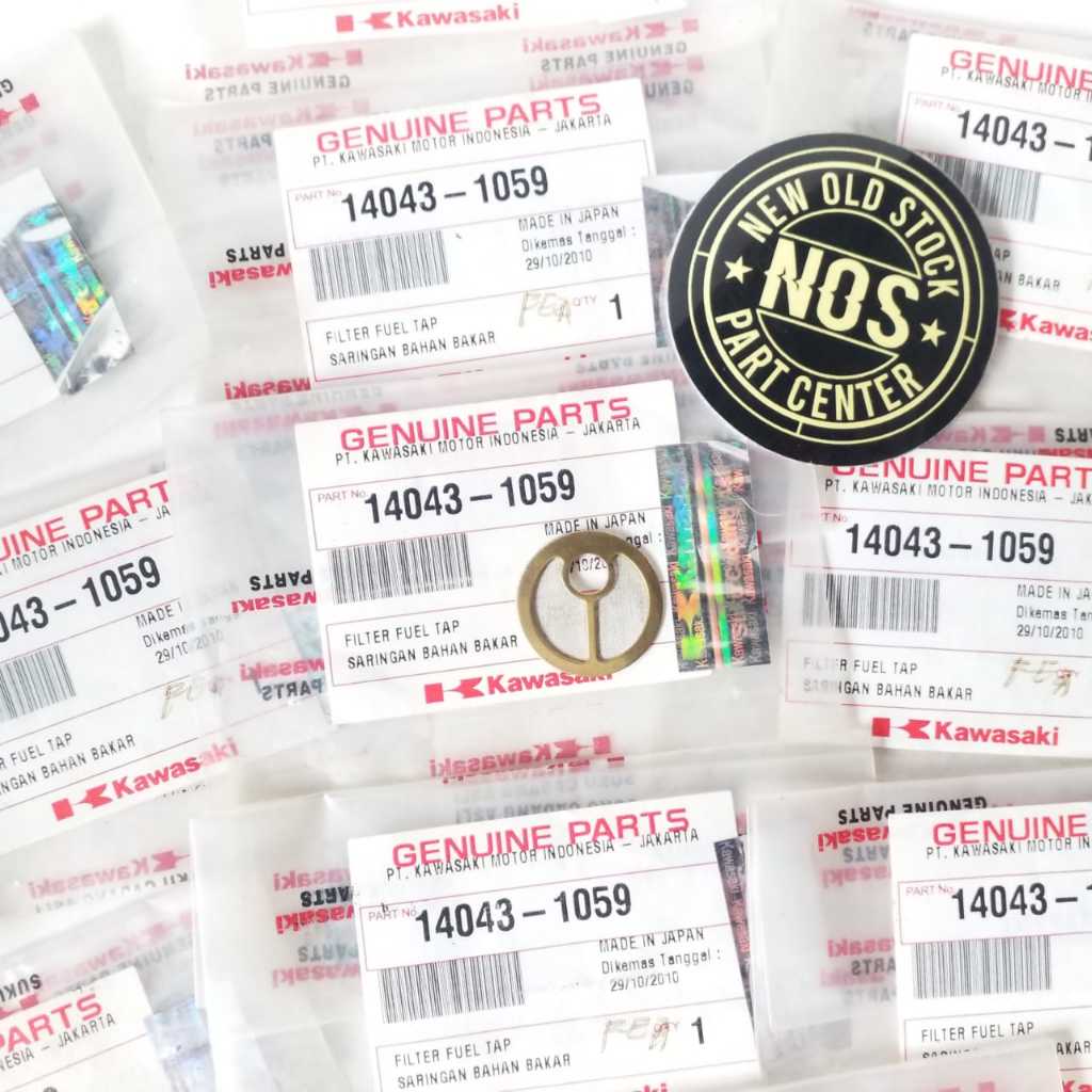 FUEL TAP FILTER FUEL FILTER GAOLINE PUMP FILTER KH110 KH 110 KH125 KH125-M5 2000 ใหม่และต้นฉบับ NOS 