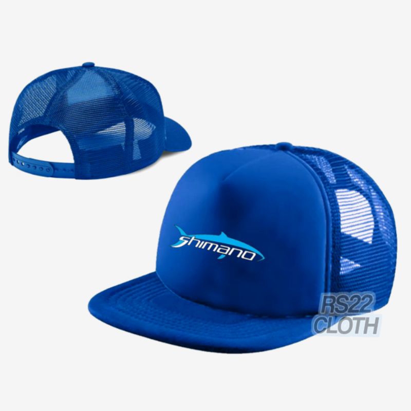 หมวกตาข่ายพรีเมี่ยม/กลางแจ้ง FISHING snapback หมวกรถบรรทุกสําหรับผู้ชายและผู้หญิงพร้อมโลโก้ SHIMANO FISHING