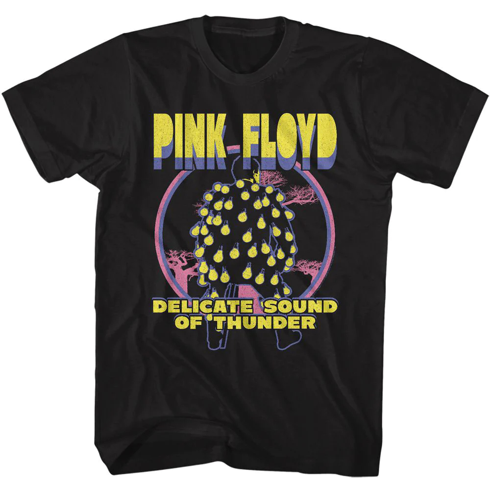 Kaos Pink Floyd Delicate Sound Of Thunder Premium T-Shirt Music Band Pink Floyd | เสื ้ อยืดวงร ็ อคโลหะ