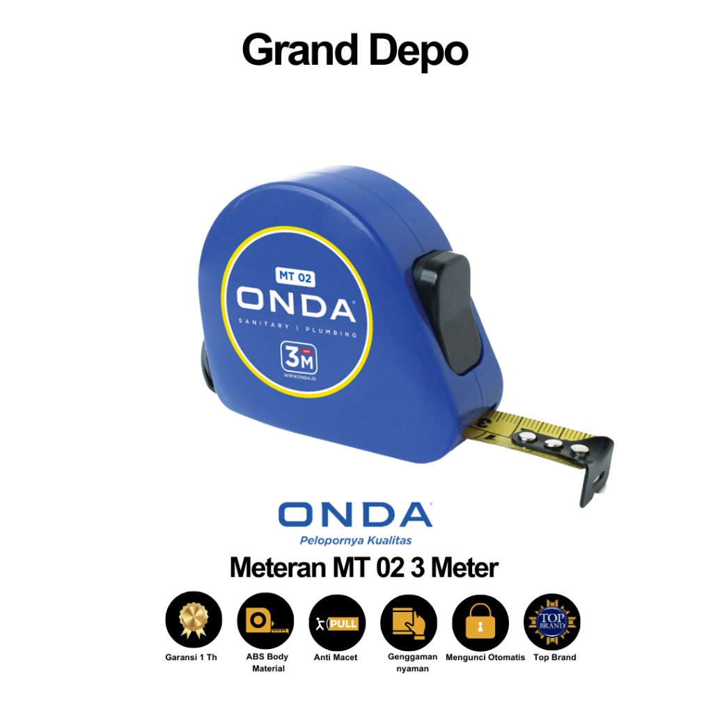 Onda Meter MT 02 3 เมตร Onda / มิเตอร์ Onda