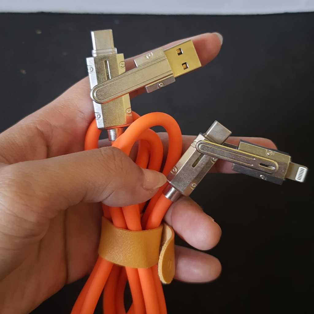 G794 ORIGINAL USB TYPE C DATA CABLE 4IN1 1 เมตรหลายสาย DATA 120W FAST CHARGING SUPPORT FAST CHARGER 