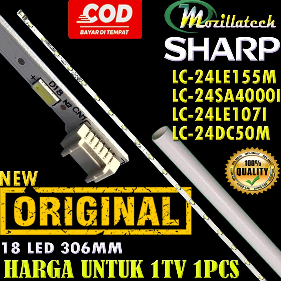 SHARP BACKLIGHT 24 IN LED TV BACKLIGHT 24 IN V236B1LE2TREM SHARP BACKLIGHT 24 LC24LE155M LC24LE17I L