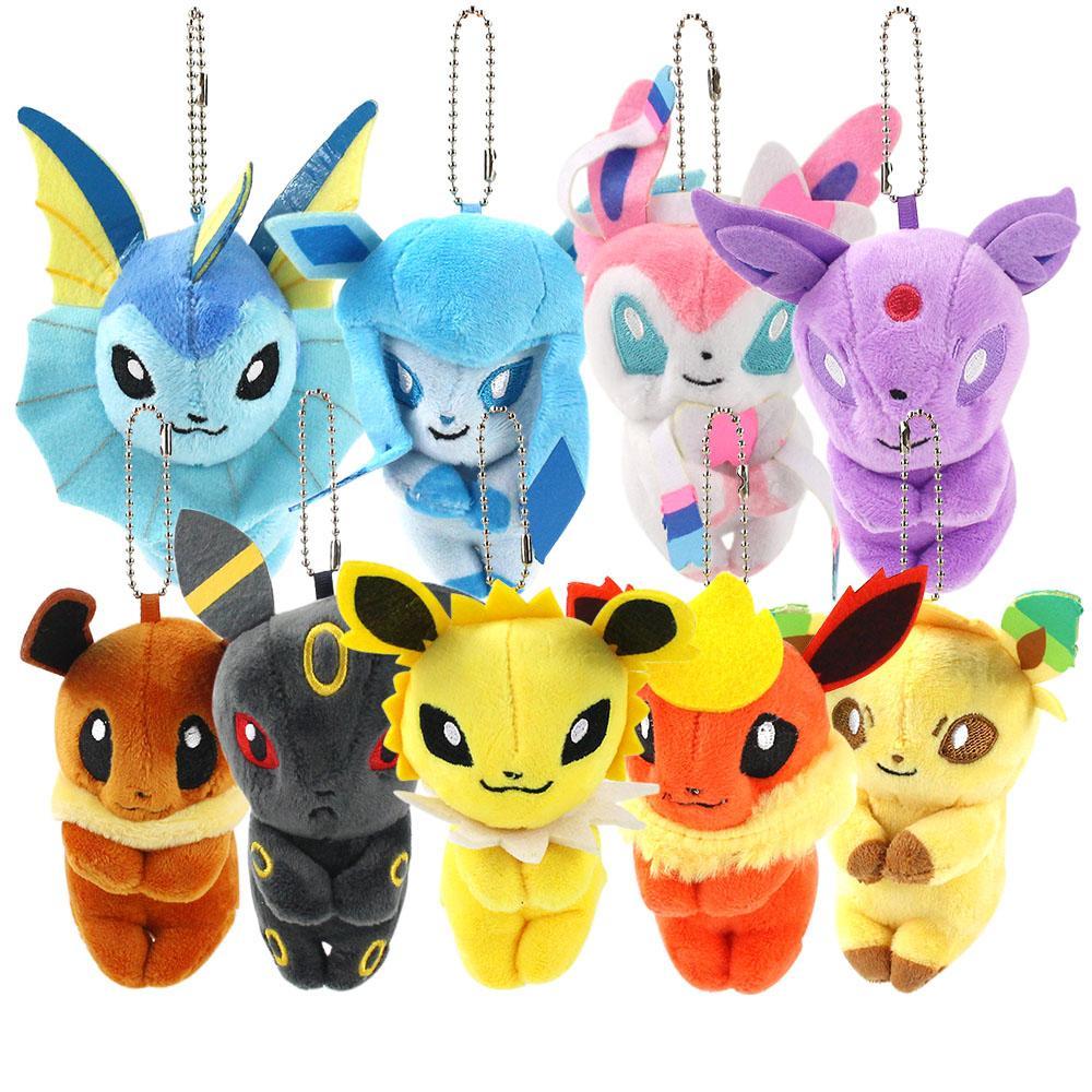 KEYCHAIN POKEMON EVE EVOLUTION EVEE UMBREON FLAREON JOLTEON LEAFEON EEVEE VAPOREON