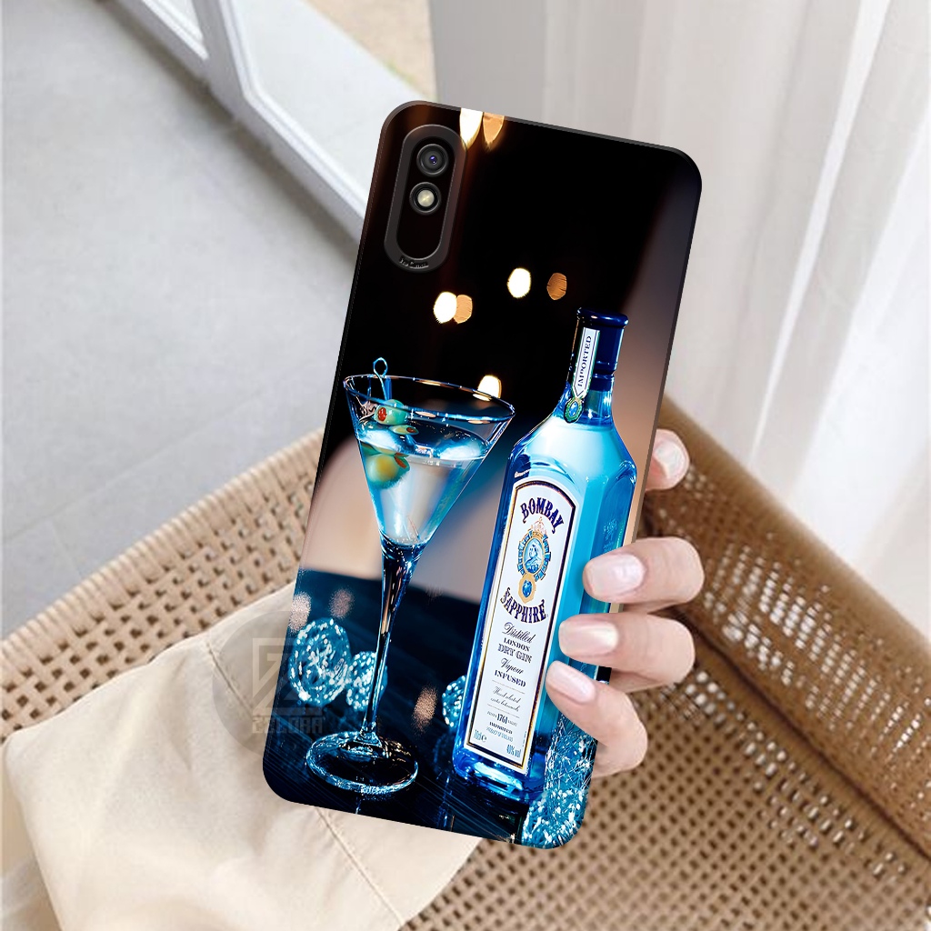 ล่าสุด Xiaomi Redmi 9A Softcase - ซิลิโคนกล้อง Pro - เคส Xiaomi Redmi 9A - เคสเครื่องดื่มแฟชั่น - เค