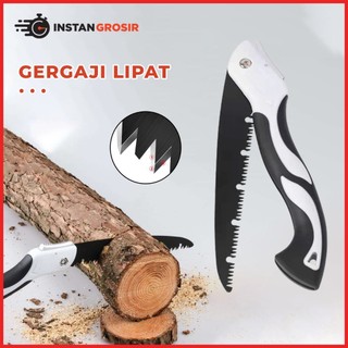 Gergaji Kayu Lipat Perkakas Portable Folding Wood Hand Saw Graji Genggam Super Tajam Multifungsi