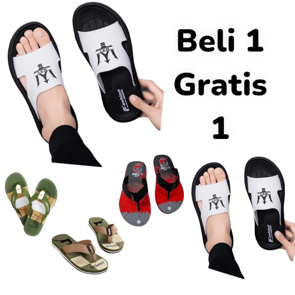 MENS SPONGEKOP SANDALS BUY ONE GET ONE ฟรี