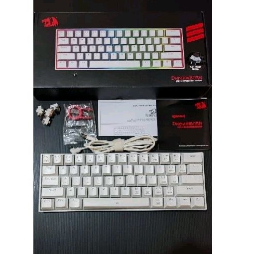 คีย์บอร์ด Redragon K630W (สวิตช์สีน้ําตาล)