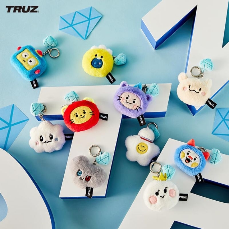 Gantungan Trs04 | สมบัติ TRUZ | ตุ๊กตา Truz UNOFF | พวงกุญแจตุ๊กตา | Truz BAG CHARM