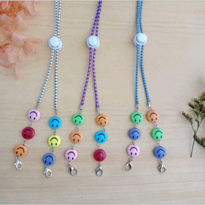 Necklacea MASK CONNECTOR/ EMJI CHARACTER MASK STRAP M0448