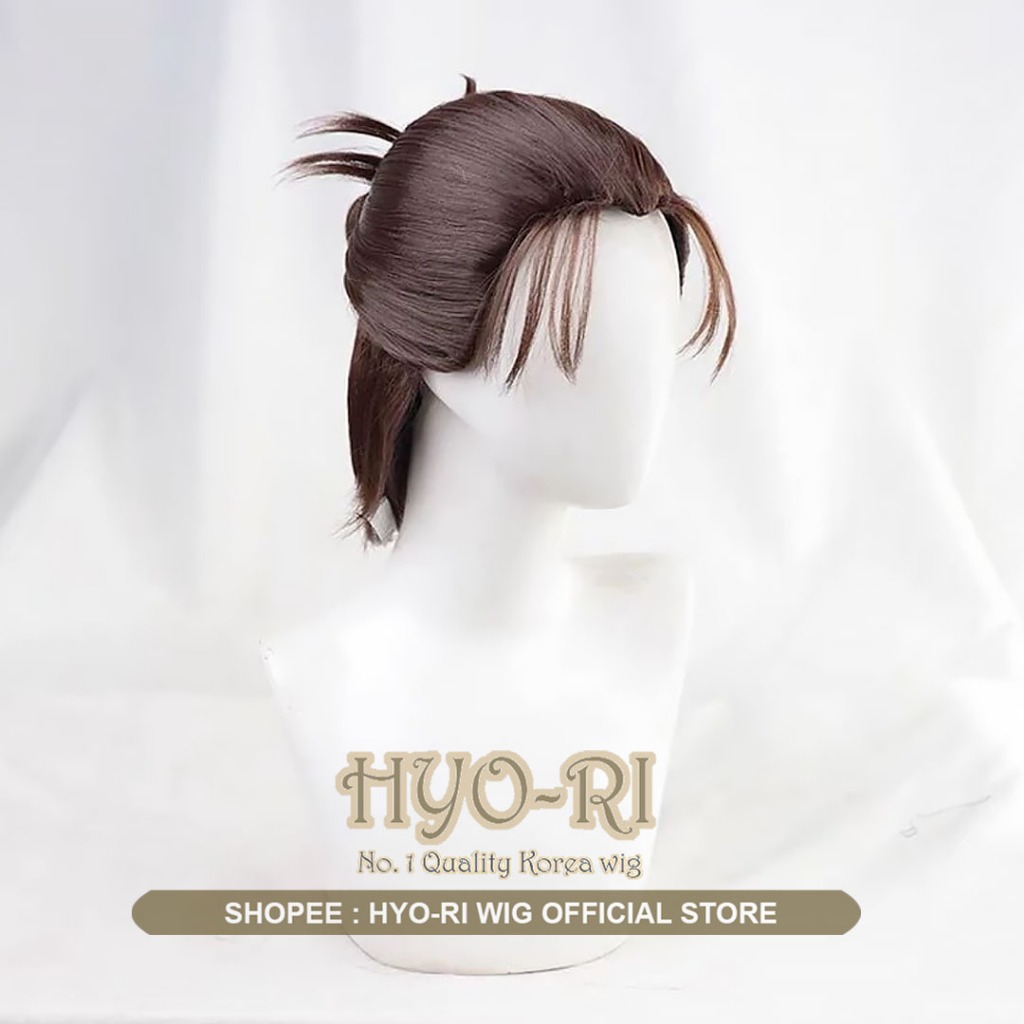HYO-RI WIG : WIG EREN YEAGER AOT WIG EREN JAEGER WIG COSPLAY ANIME ATTACK ON TITAN SEASON 4