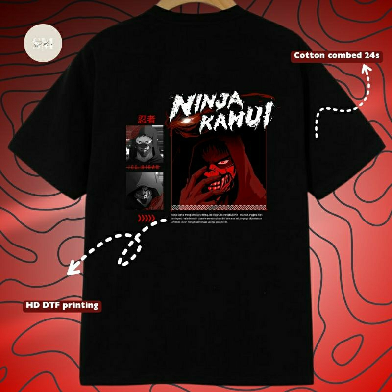 Kaos ANIME NINJA KAMUI - KAOS PREMIUM COTTON COMBING 24S