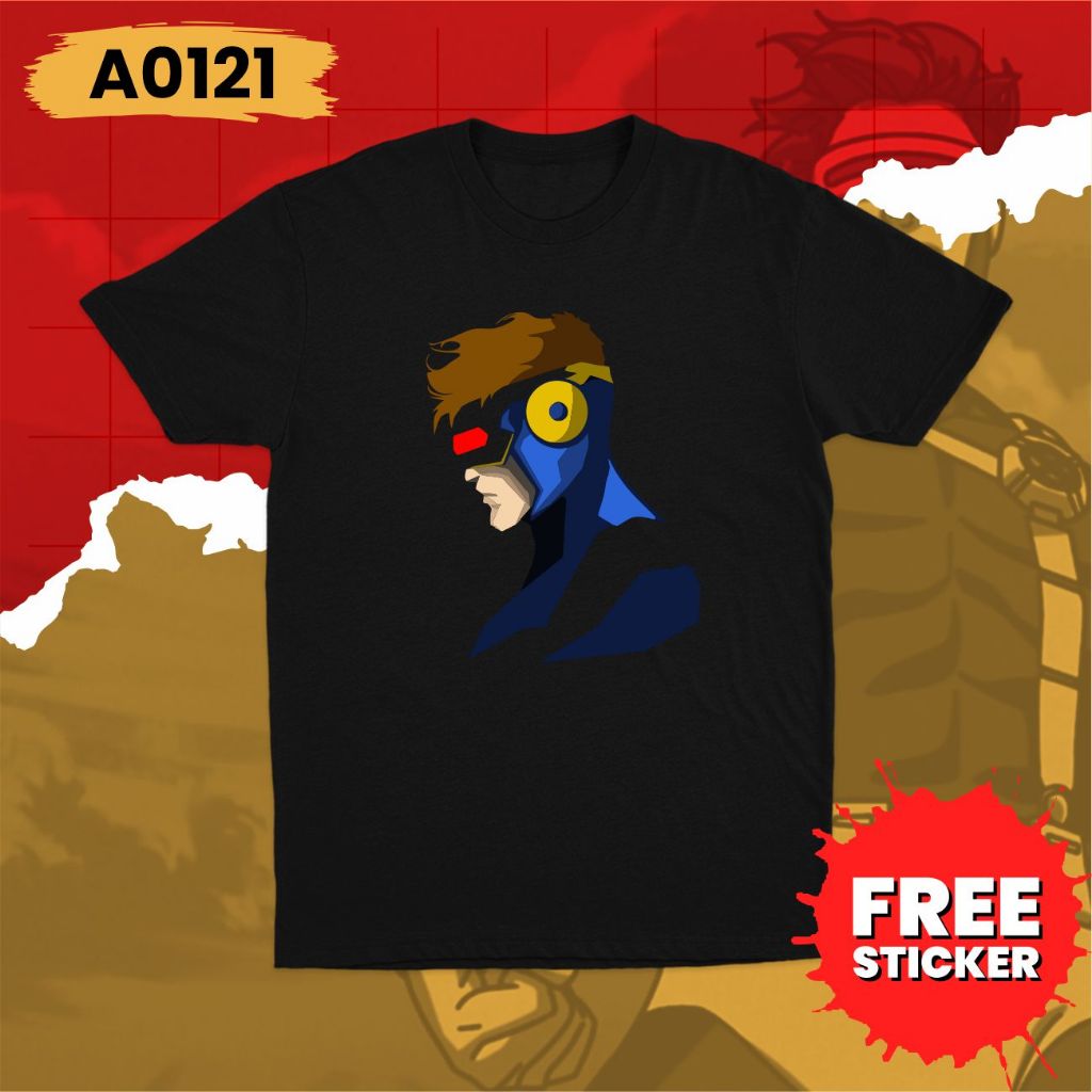 เสื้อยืด X-Men Cyclops Superhero A0121