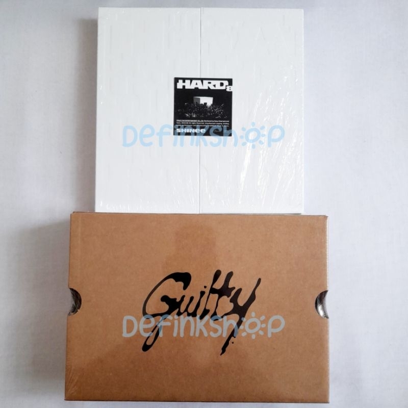 [BOOKED] Taemin Album - Guilty Box ver & SHINee Hard Package ver Sealed