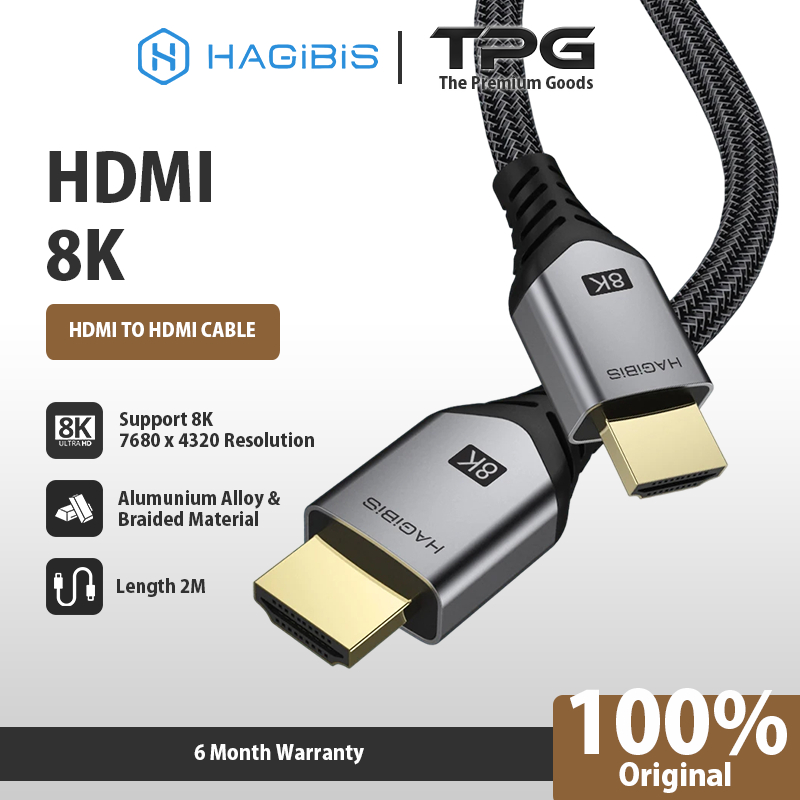 สินค้าระดับพรีเมียม - HM03 สาย HDMI TO HDMI 8K 4K 2K EARC HDR VIDEO AUDIO