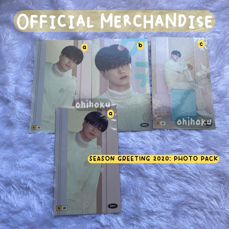 OFFICIAL PHOTO PACK SEASON GREETING 2020 EHYPEN JAY