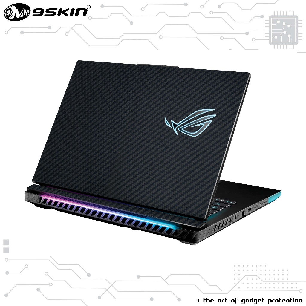 9Skin - ROG Strix SCAR G16 G614J G634J Skin Protector - เนื้อไวนิล