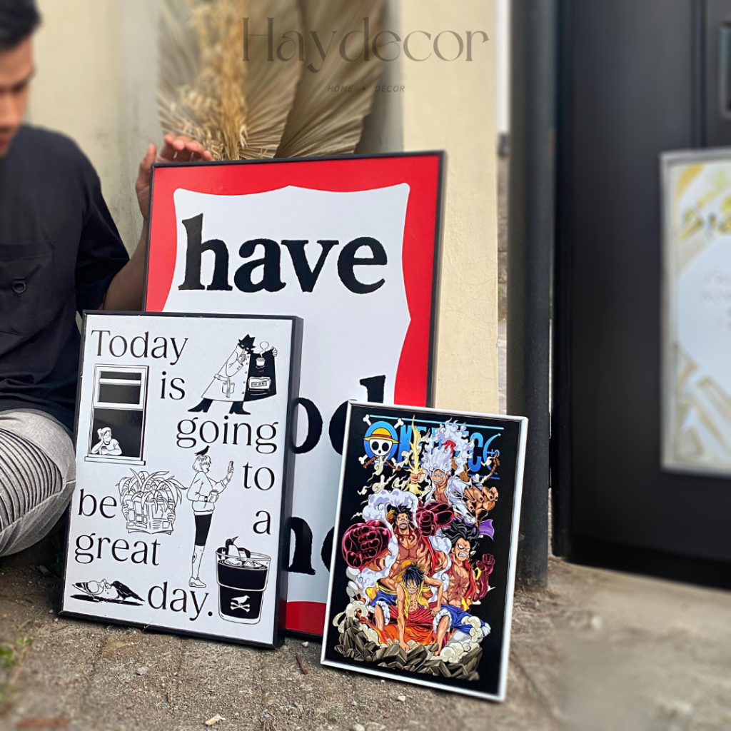 Haydecor Ferrari F1 Stussy Frame Sportscar Frame Wall Decorative Car Room Display ความงาม - รูปที่ 4