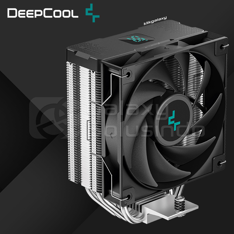 Deepcool AG400 พัดลมระบายความร้อน CPU DIGITAL สีดํา