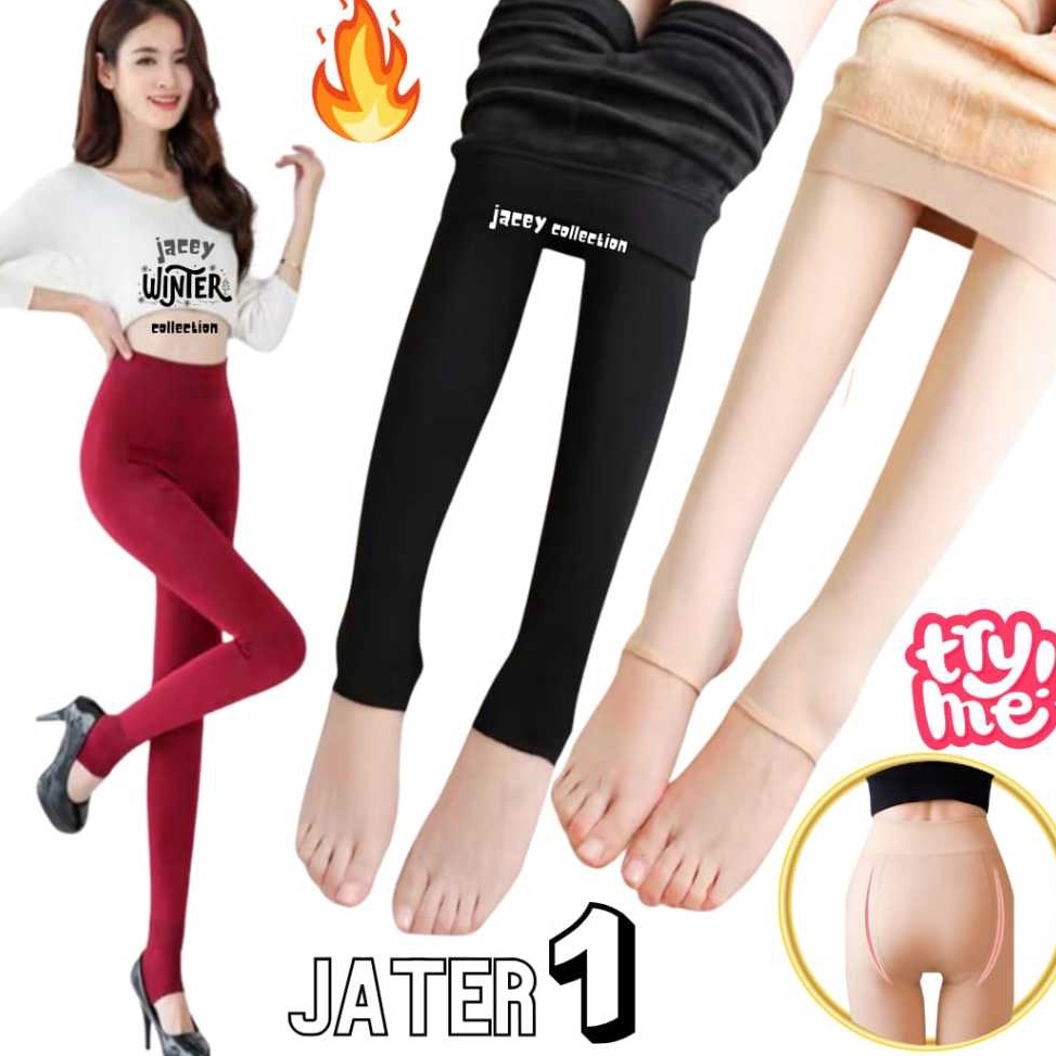 แนะนํากางเกงขายาวฤดูหนาวฤดูหนาวขนแกะความร้อนยาว John JATER 1