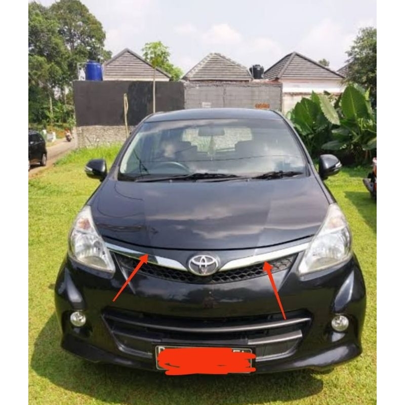 รายการย่างโครเมียมกันชนหน้าดั้งเดิมสําหรับ All New Avanza Veloz 2012-2015